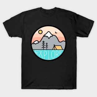 Explore landscape T-Shirt